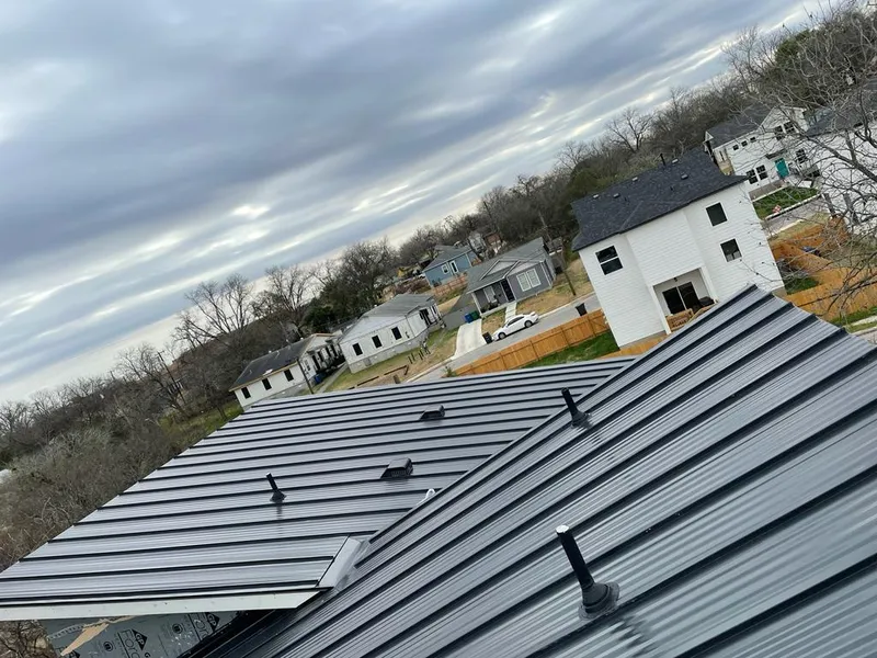 Standing seam metal roof panels with vents for Skylight Repair in Lewisburg